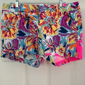 Excellent Condition Lilly Pulitzer Colorful Callahan Shorts Size 10